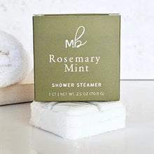 Load image into Gallery viewer, ROSEMARY & MINT • SHOWER STEAMER