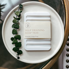 Load image into Gallery viewer, SELF DRAINING SILICONE SOAP DISH - Kate and Belle