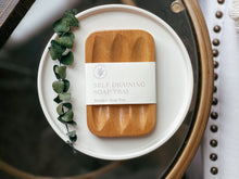 Load image into Gallery viewer, SELF DRAINING WOODEN SOAP TRAY - Kate and Belle