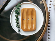 Load image into Gallery viewer, SELF DRAINING WOODEN SOAP TRAY - Kate and Belle