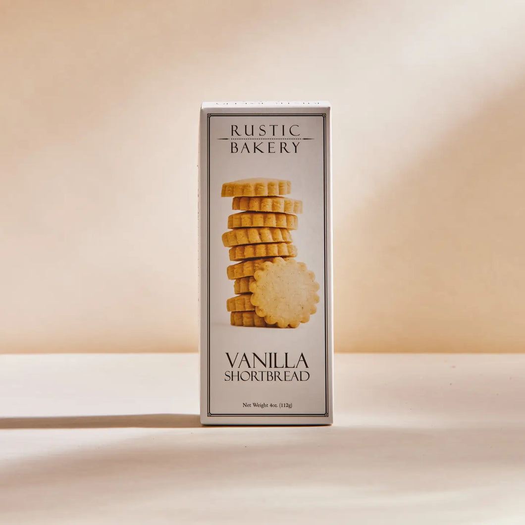 Vanilla Bean Shortbread Cookies 4oz - Kate and Belle