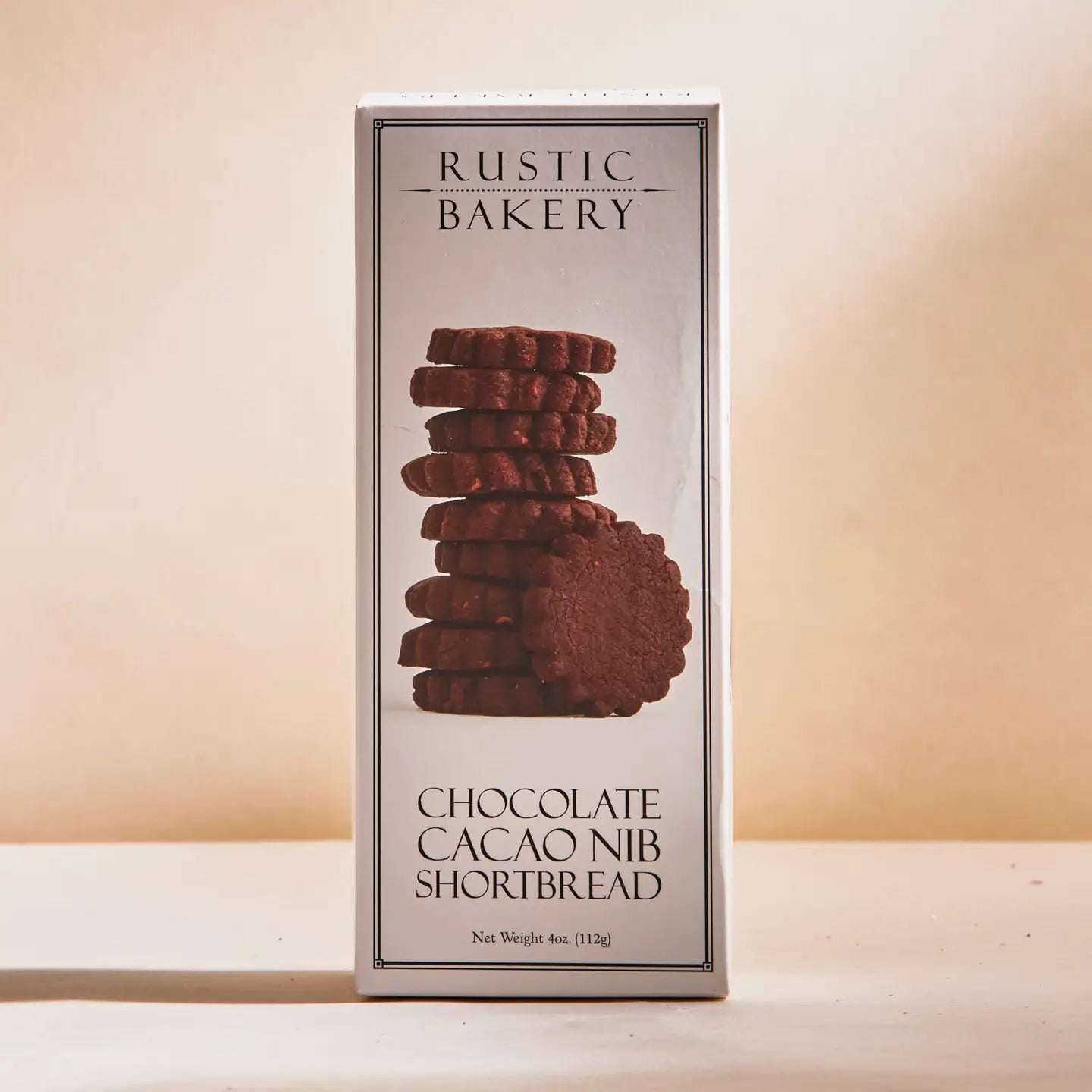 Chocolate Cacao Shortbread Cookies 4oz - Kate and Belle