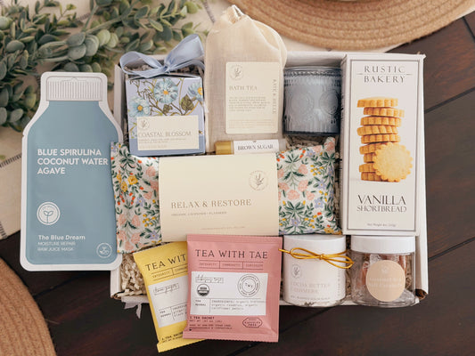 COASTAL BREEZE SPA GIFT BOX  | Wellness & Self Care Gift for Women