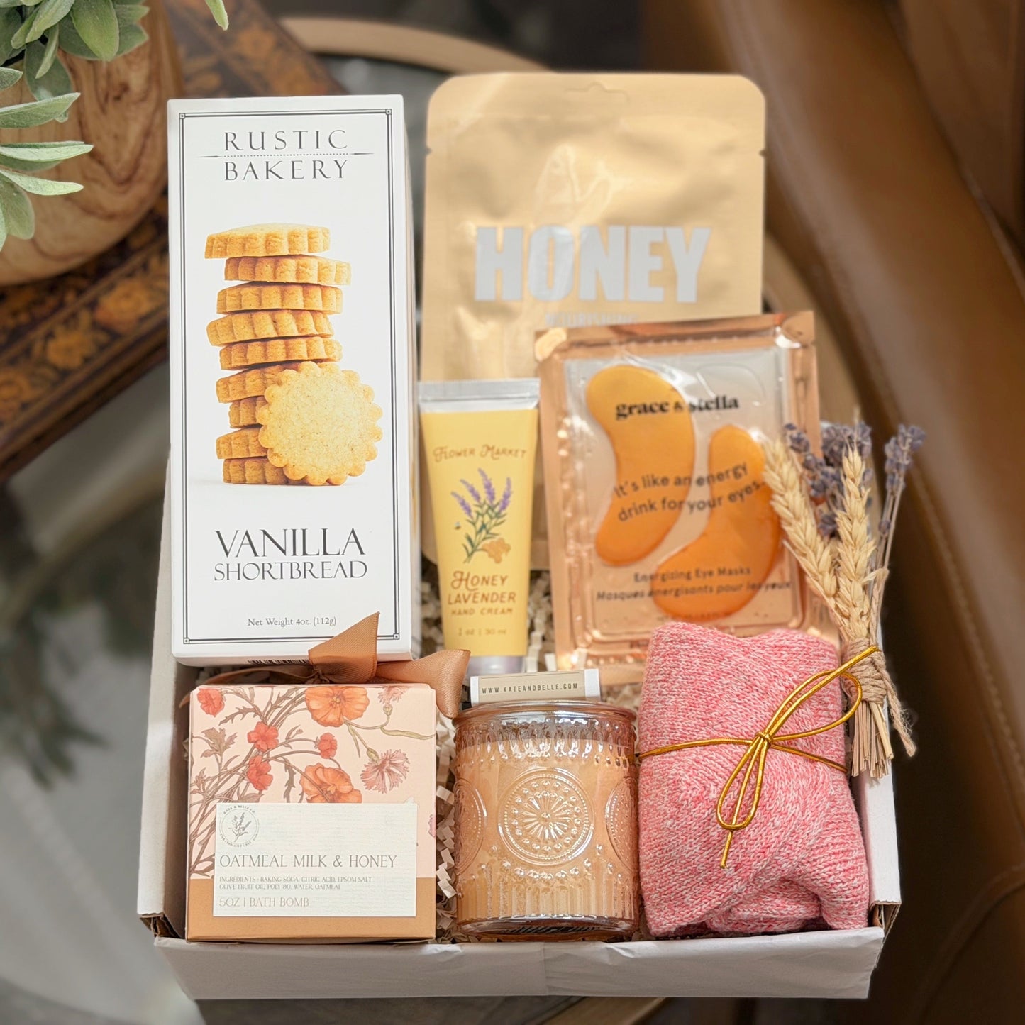 HONEY & LAVENDER SELF CARE GIFT BOX | Gift for Her