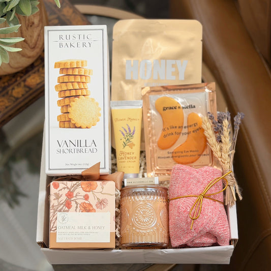 HONEY & LAVENDER SELF CARE GIFT BOX | Gift for Her