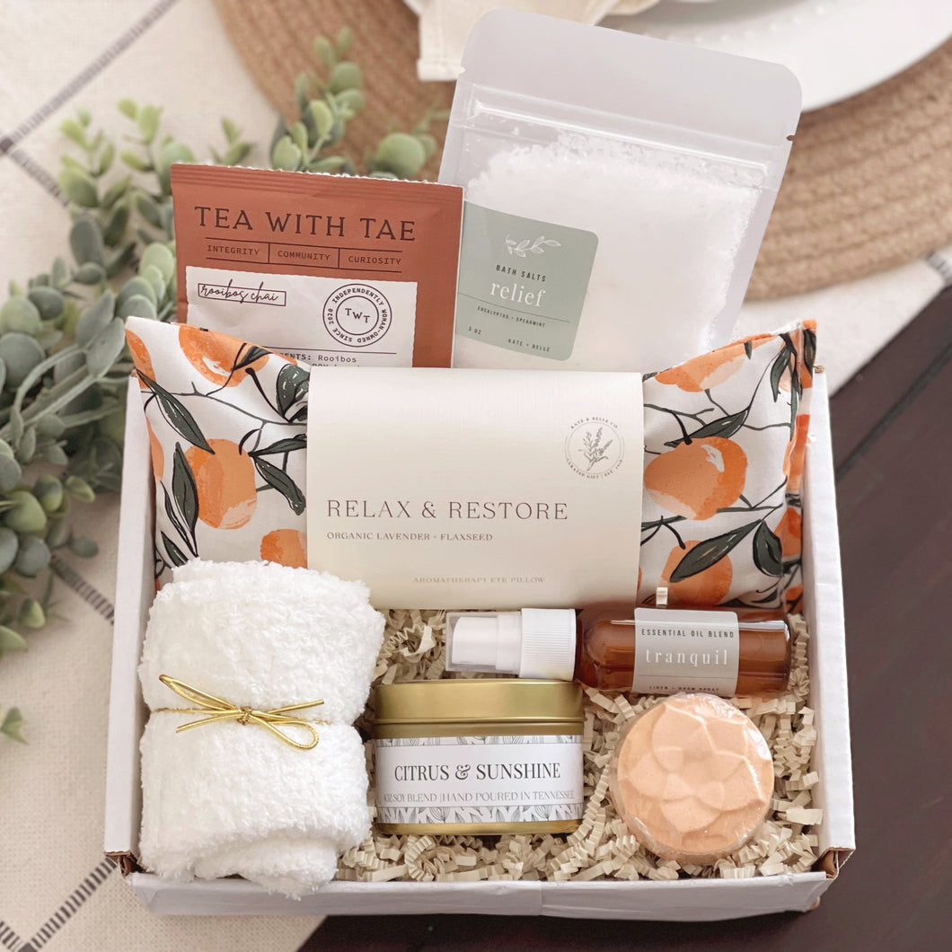 WOMENS RELAXATION GIFT BOX - Kate and Belle