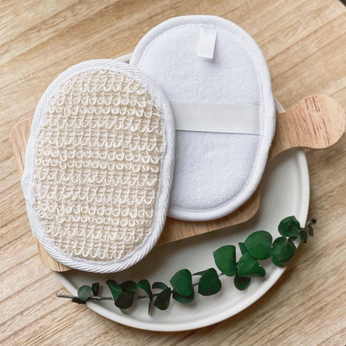 RAMIE BODY SCRUB PAD • SET 1, 2, 4 - Kate and Belle