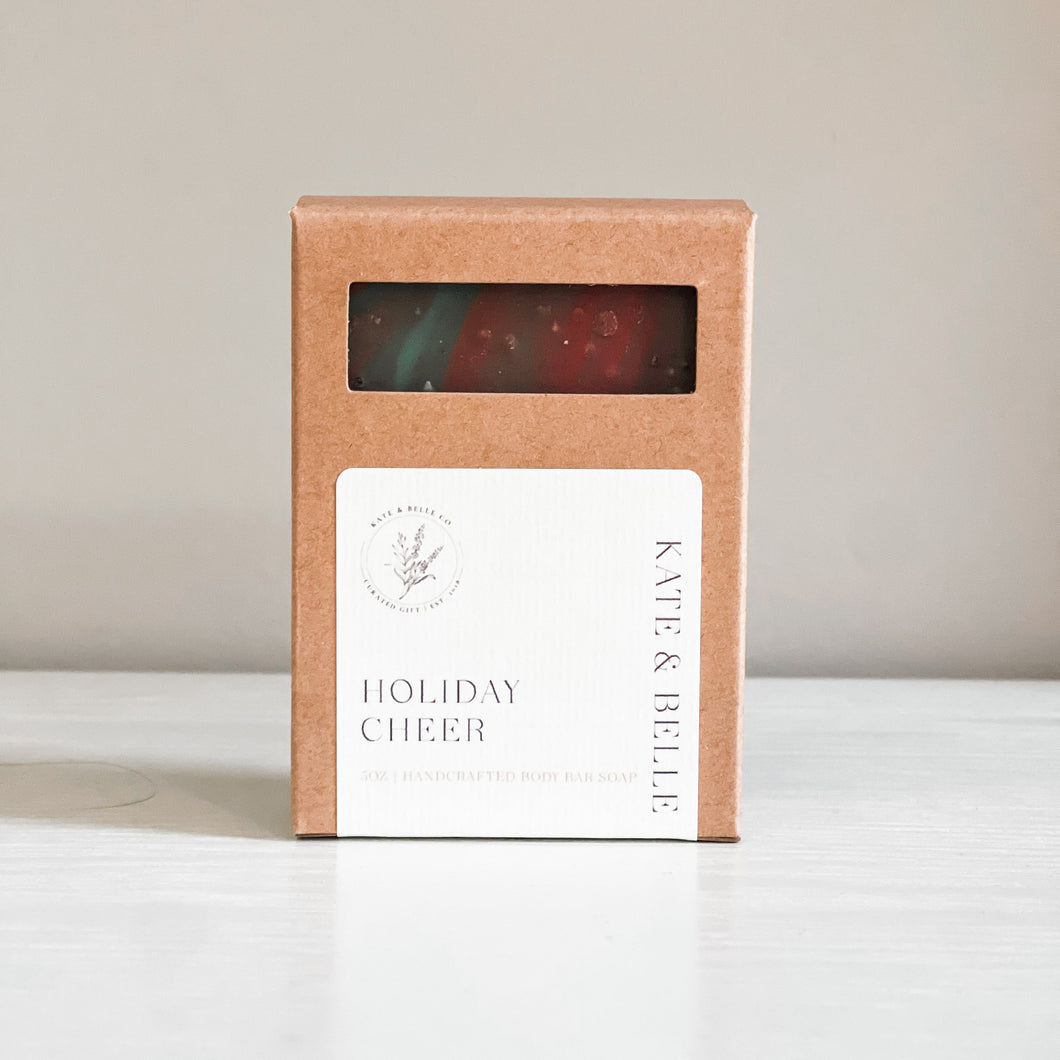 Holiday Cheer Handmade Soap Bar