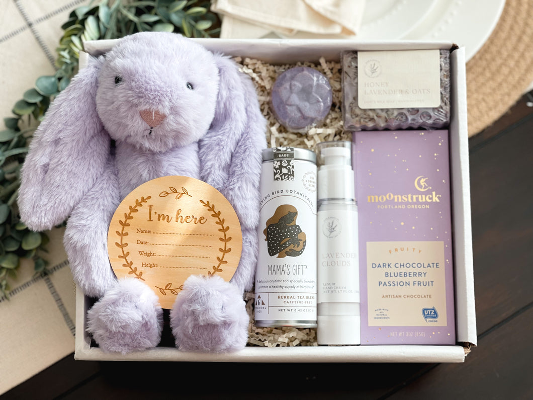 LAVENDER BUNNY GIFT BOX - Kate and Belle