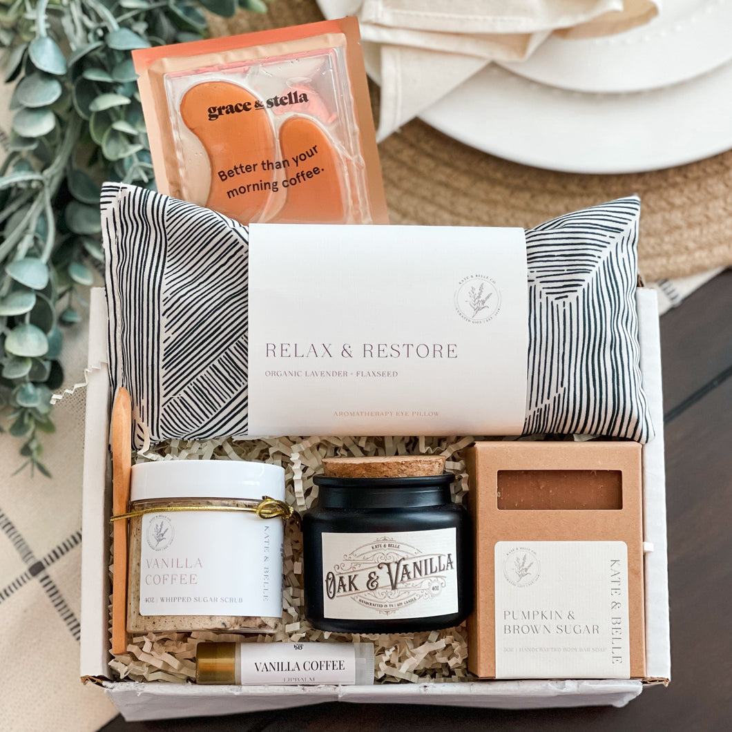 COFFEE LOVER SPA GIFT BOX - Kate and Belle