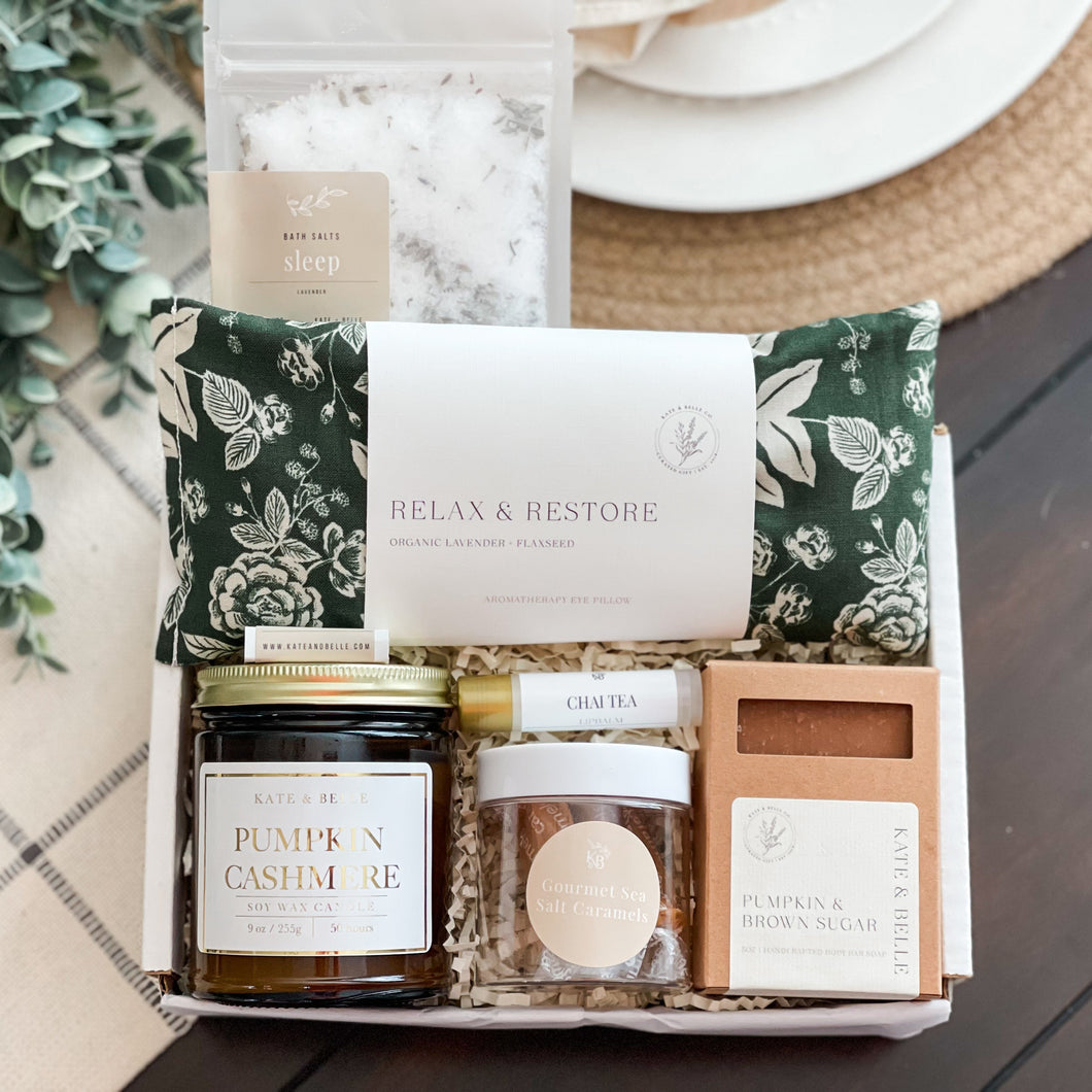 FALL SELF CARE SPA GIFT BOX - Kate and Belle
