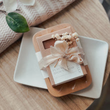 Load image into Gallery viewer, Handmade Soap Bar &amp; Wooden Soap Dish • Choose Your Soap - Kate and Belle
