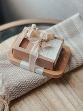 Load image into Gallery viewer, Handmade Soap Bar &amp; Wooden Soap Dish • Choose Your Soap - Kate and Belle
