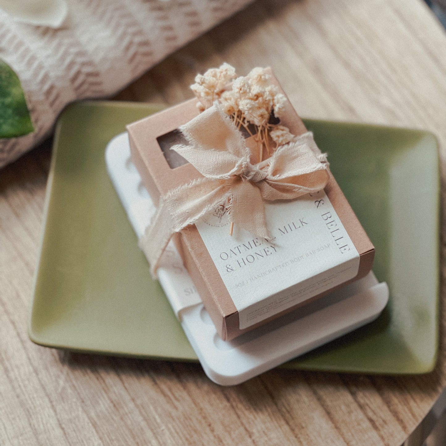 Handmade Soap Bar & Silicone Soap Dish • Choose Your Soap - Kate and Belle