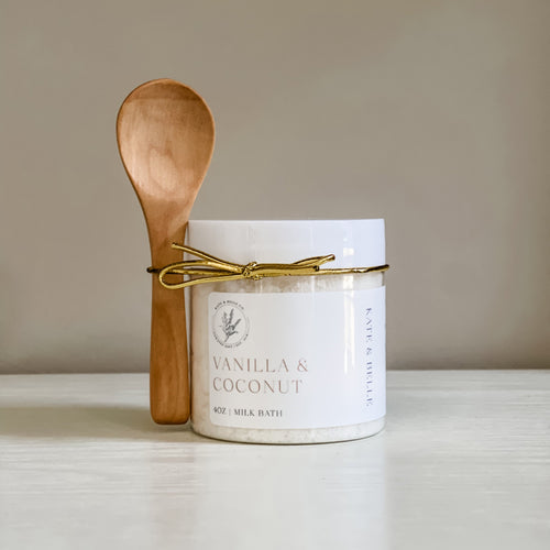 VANILLA AND COCONUT • 4OZ MILK BATH - Kate and Belle