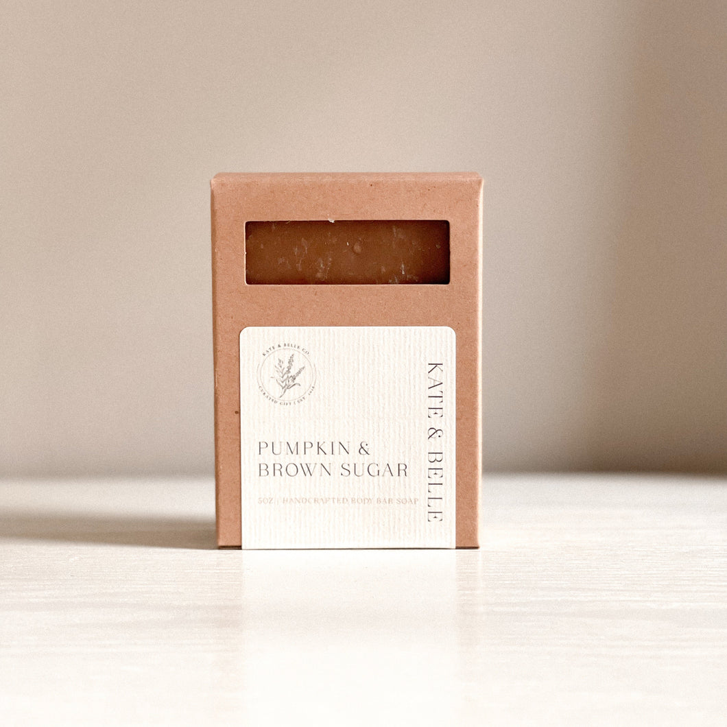 Pumpkin & Brown Sugar Handmade Soap Bar