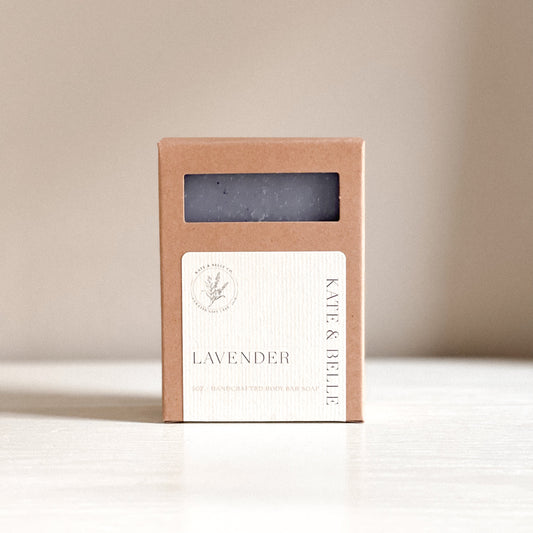 Lavender Handmade Soap Bar - Kate and Belle