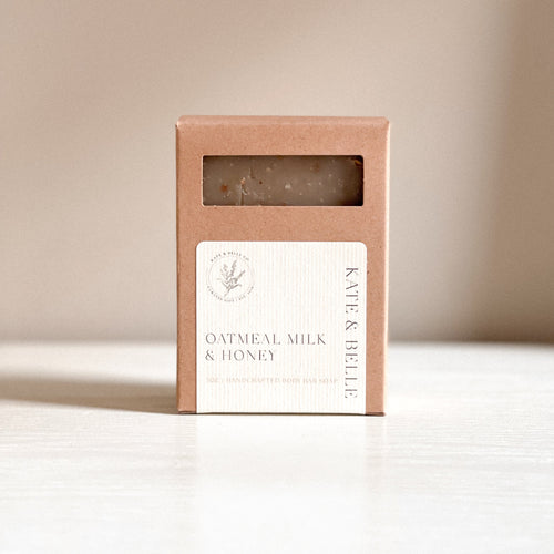 Oatmeal Milk & Honey Handmade Soap Bar - Kate and Belle