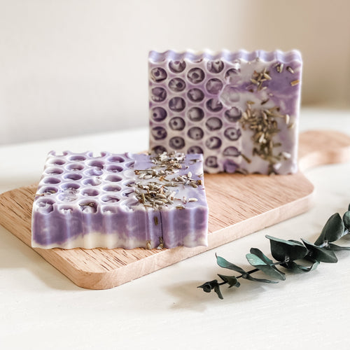 Honey Lavender & Oats Goats Milk Soap Bar - Kate and Belle