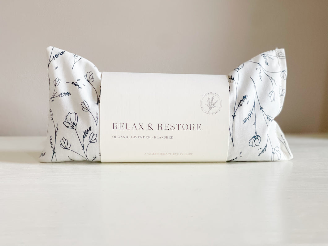 LAVENDER | LAVENDER & CHAMOMILE EYE PILLOW - Kate and Belle