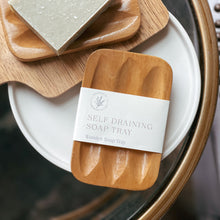 Load image into Gallery viewer, SELF DRAINING WOODEN SOAP TRAY - Kate and Belle
