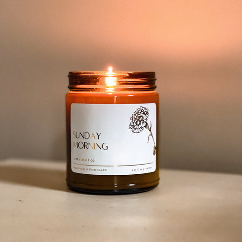 SUNDAY MORNING • 9oz Candle - Kate and Belle