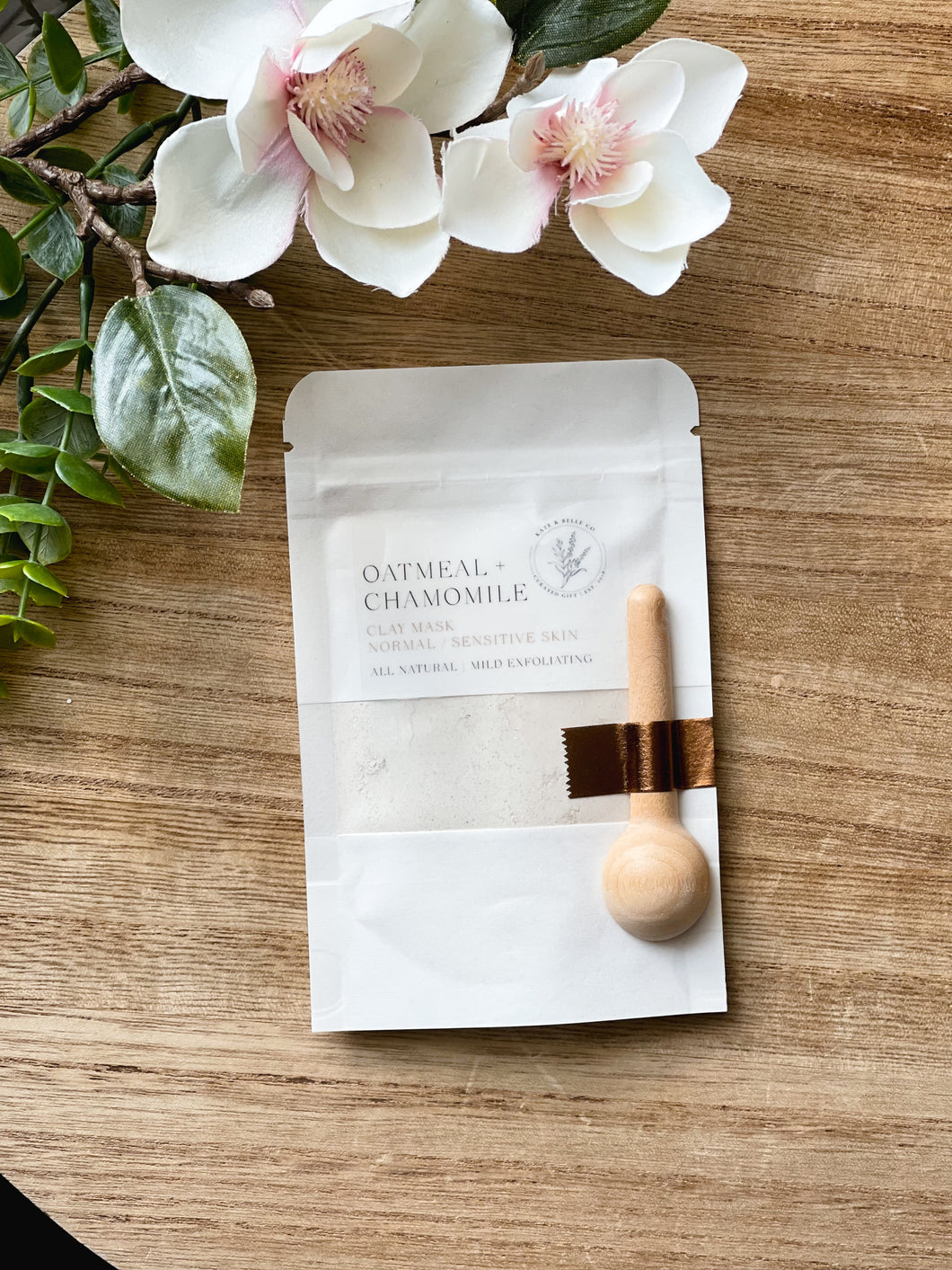 CLAY MASK • OATMEAL & CHAMOMILE - Kate and Belle