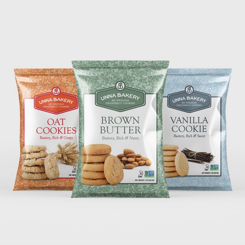 UNNA BAKERY • 1oz • ASSORTED COOKIES - Kate and Belle