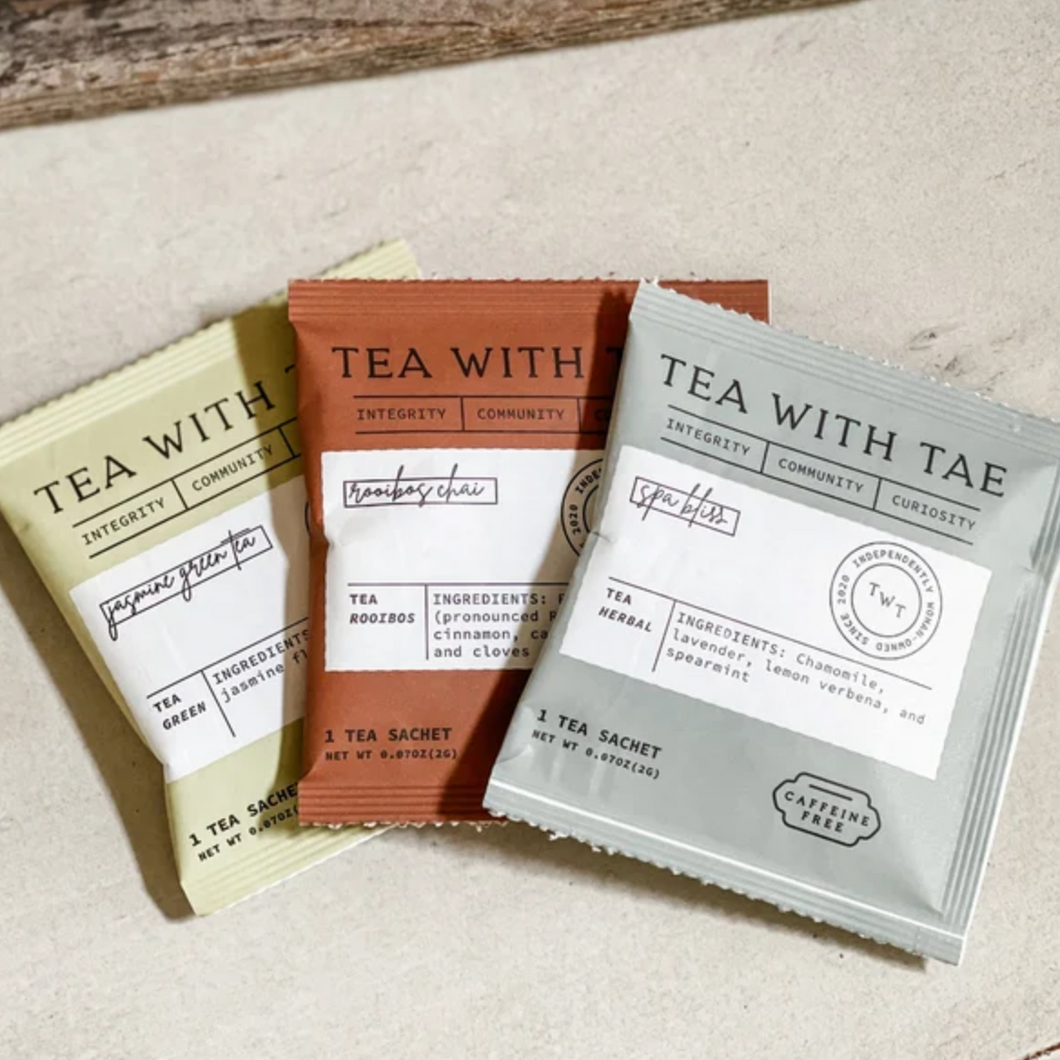 TEA WITH TAE • ASSORTED TEA BAGS - Kate and Belle