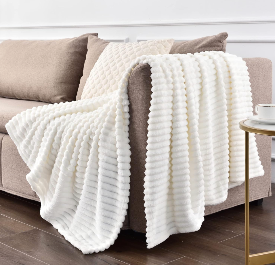 Plush Fleece Throw Blanket (50x60) - Kate and Belle