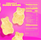PINEAPPLE GUMMY BEARS CANDY - Kate and Belle
