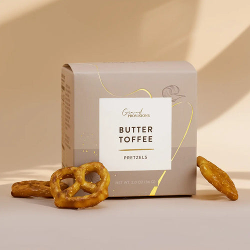 BUTTER TOFFEE PRETZELS 2oz - Kate and Belle