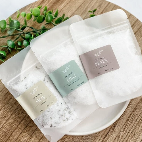 ASSORTED BATH SALTS • 3OZ - Kate and Belle