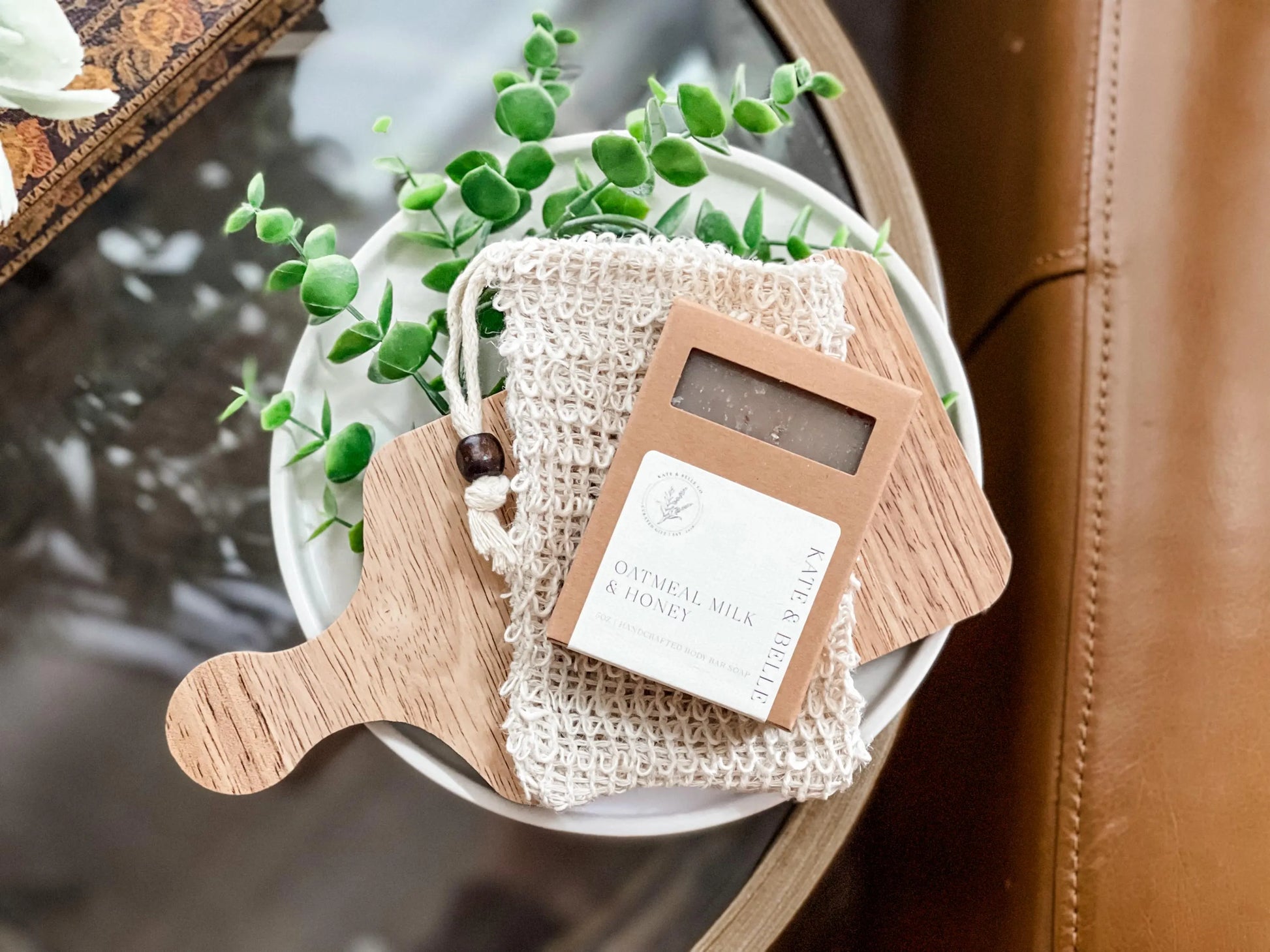 SOAP SAVER • SISAL POUCH - Kate and Belle