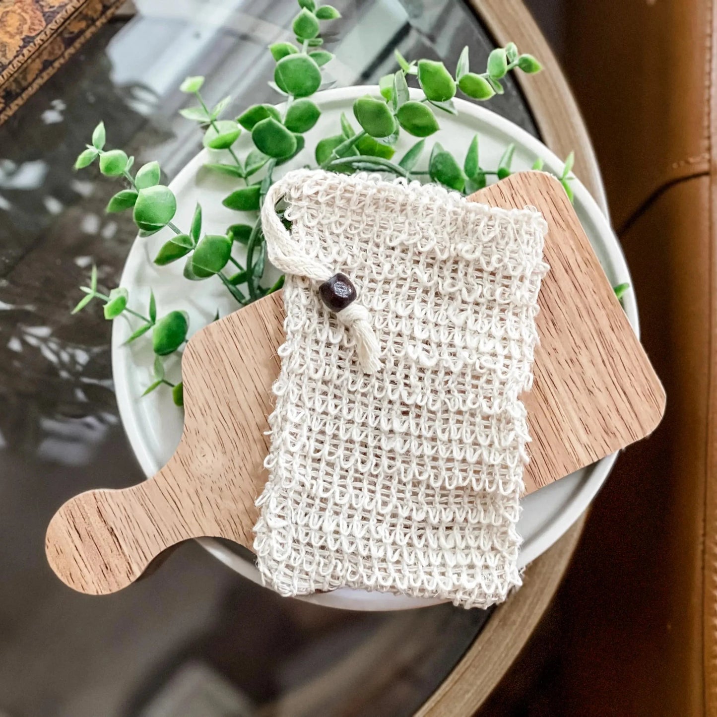 SOAP SAVER • SISAL POUCH - Kate and Belle