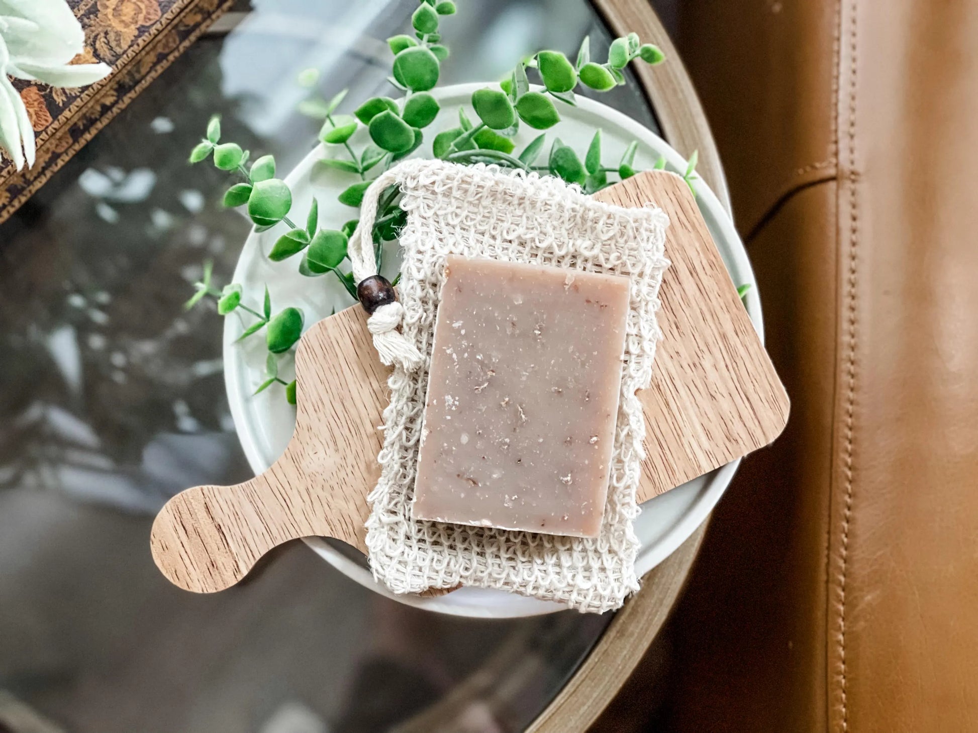 SOAP SAVER • SISAL POUCH - Kate and Belle