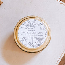 Load image into Gallery viewer, VINTAGE CHRISTMAS • 8oz Candle
